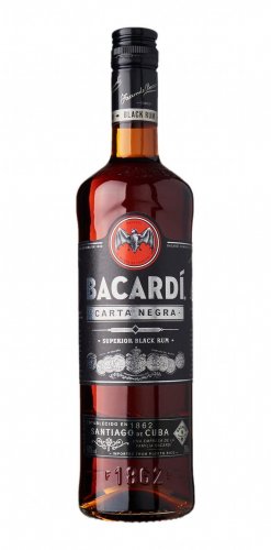 BACARDI Carta Negra Rum 40% 700ml
